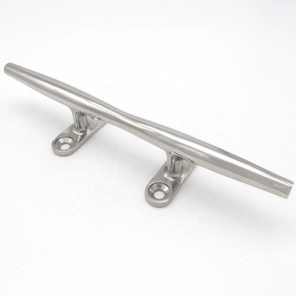 Hot sale boat accessories and parts 316 stainless  steel fishing hellow base cleat for yacht