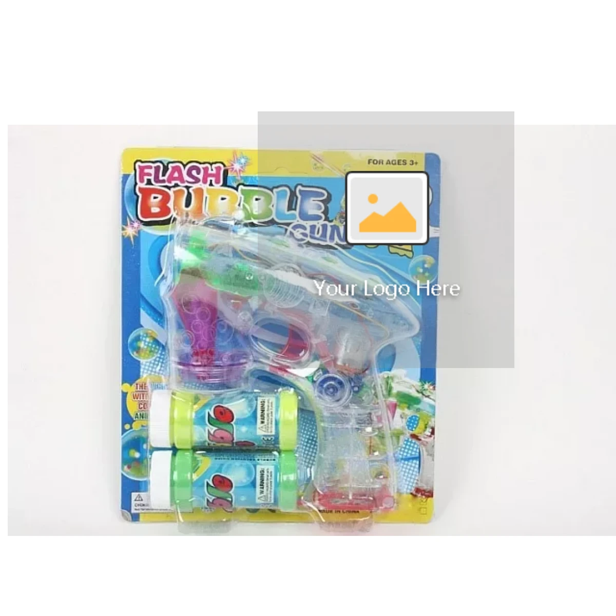 Hot sale bubble gun toy with led flashing lights for kids