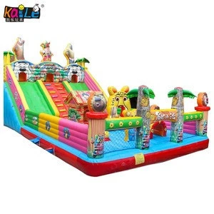 Hot Sale Commercial Bear Cartoon Inflatable Bouncer Jumping Bouncy Castle