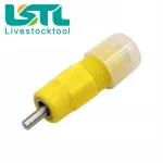Hot Sale Cone Valve Chicken Drinker Poultry Water Nipple with Steel Column Poultry Automatic Drinking System