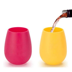 Hot Sale Embossed Party Cup disposable wine glasses