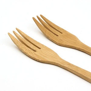 Hot Sale Home Use Healthy Natural Bamboo Cutlery Cook Set Utensil Cheap Flatware