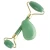Import Hot Sale New Version Handle High Quality Rose jade Roller Set for facial massage and body massage/Green/aventurine quartz from China