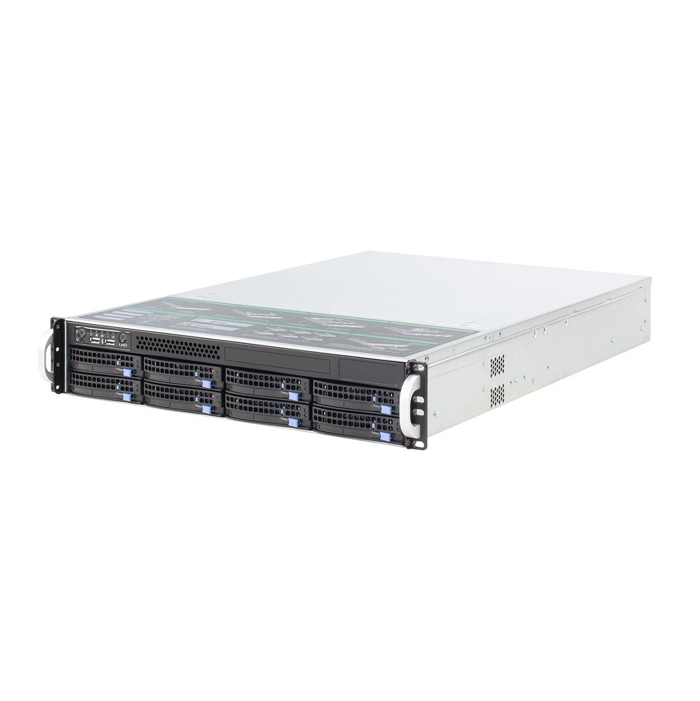 Hot Sale server AMD CPU 2U rack server cloud storage cccam server