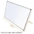 Import Hot Sale Viz-pro Whiteboard Supply Dry Erase Board,/36 x 24 inch Aluminum Frame Magnetic Writing Board from China