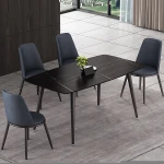 Hot sales classical small rectangle side  sintered stone multifunatiinal tea coffee table furniture