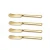 Hot sell 2pcs  gold titanized coating solid handle soft hard cheese knives set  kitchen accessories