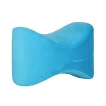 Hot Sell Comfort Travel Leg Pillow Memory Foam Foldable Orthopedic Knee Pillow