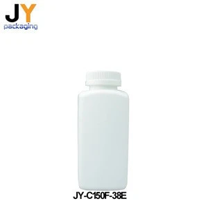 Hot sell many size 75ml 150ml colorful solid color PE pharmaceutical plastic medicine bottle with lock cap