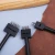 Import Hot Selling  4mm  2/4/6  Prong Black Leather  Chisel leather working tool kit Leather Punching Hole Tools from China