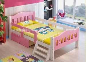 Hot selling child bed kids solid wood bed cheap children bed