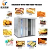 Hot selling Electric/Gas Rotary Oven Baking Equipment used for cookie,bread,cake,meat