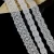 Import Hot Selling Garment Accessories White Mesh Embroidery Lace Border Lace Trim from China