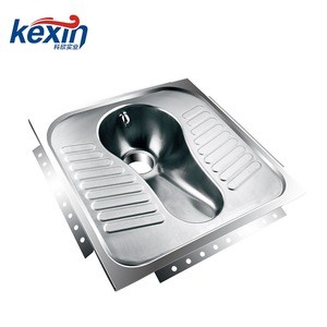 Hot Selling Good Quality Toilet Stainless Steel Squatting Pan