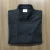 Import hot selling high quality restaurant uniform kitchen cooking black/white chef coat with knot button from China