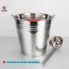 Hot selling metal stainless steel water bucket with handle