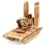 Import Hot-selling simulation artillery Wood crafts Carbonized wooden toy model for kids from China