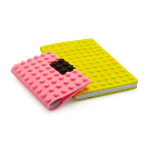 Hot selling Waterproof Silicone Book Cover Custom A5 A6 Block Book Cover