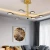 Import Hot Selling Wholesale Hanging Lamp Pendant chandelier Light Modern Black for Home Hotel Restaurant from China