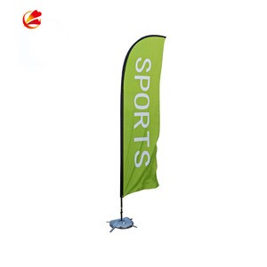 hot style custom polyester outdoor party wholesale beach feather tear drop flag outdoor banner stand teardrop flag pole