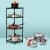 Import household black carbon steel multilayer home kitchen pot storage shelf from China