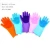 Import Household Silicone Dish Washing Silicone Gloves For Washing Dishes from China