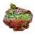 Import houseplants landscape lava stone pot volcanic rock flower pot pumice stone bonsai pot from China