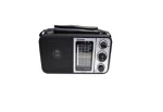 HPTRF-2544 - Noise control Retro MW FM SW1-6 4 Bands Radio With Headphone & flip-up handle/ Support MP3 playback