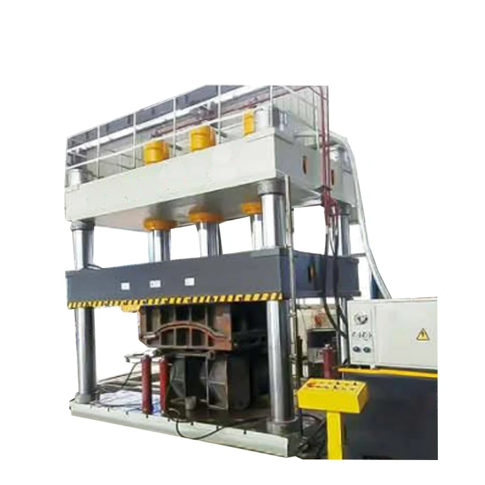 Hydraulic pressure forming machine for roofing sheet