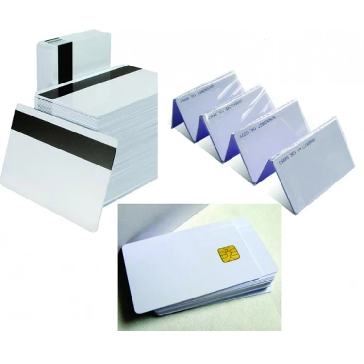 Identity IC Contact Smart Card, AT88SC102 RFID Contact ID Photo Card