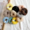 Imported mink fur hair band accessories