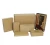 Import In stock corrugated box 3 layer shipping package box brown kraft corrugated box from China