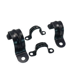 Inch steel single pipe clamps 