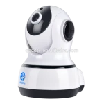 indoor home and store security mini abs case 3.6mm lens night vision 720p 1mp network wifi cctv camera cloud storage p2p