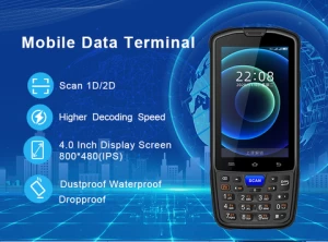 Industrial Rugged Handheld Data Collector Wireless 4g Mobile Data Terminal Barcode Scanner Android Pda