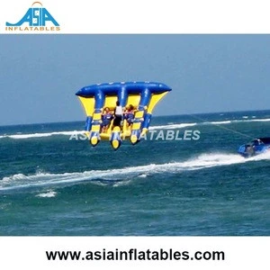 Inflatable Aqua Flyfish Raft / Inflatable Flying Fish Boat / Inflatable Towable Flyfish For Sale