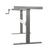 Innovation Extendable Flexible Office Furniture Sit Stand Manual Height Adjustable Computer Desk