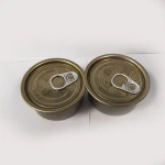 International Empty Pet Food Tin Can With Lid Canning Can