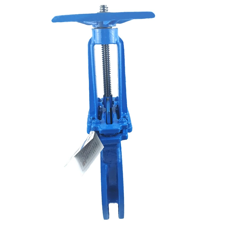 Iron Carbon Steel Stainless Steel Flanged Wafer Electric Pneumatic Slurry Knife Gate Valve