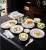 Import Japanese tableware dishes plate rice bowl soup bowl underglaze dinner plate from China