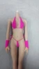 JIAOU DOLL 1/6 Scale Seamless Female Body Action Figure in Suntan Middle Bust Super Flexible Collectibles