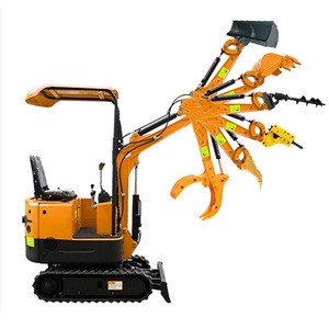 JKW-08 Hot Sale Newly Designed Digging Machine Multi-Function Small Mini 1 Ton Hydraulic Crawler Excavator