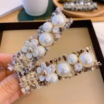 JOWYAR elegance Girls Snap Hair Barrette Stick Hairpin Hair Styling Accessories Women Girls Custom crystal Bling Hair Clips