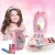 Import Kids Make Up Toy Set Pretend Play Princess Pink Makeup Set Beauty Safety Non-toxic Kit Toys for Girls Dressing Cosmetic Travel from China