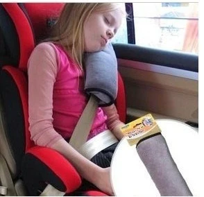 Kids Seat Belt head neck rest soft plush car seat belt travel pillow for kids