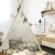 Import Kids Teepee Tent Children Play Tent Indoor &amp;Outdoor Kids Playhouse White Canvas Teepee with Wood pole from China