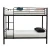 Import king size smart dormitory  beds Bedroom furniture school hostel prison used double metal bunk bed design from China