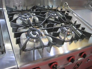 Kitchen equipment Gas Range with 4 Burner kitchen cooking gas oven