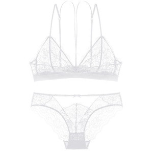 ladies sexy transparent bra set underwear wholesale price