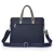 Import Large Capacity Business Men Handbag Shoulder Bag Waterproof PU Leather Briefcase bag for men from China